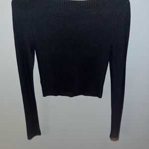 Black express sweater.